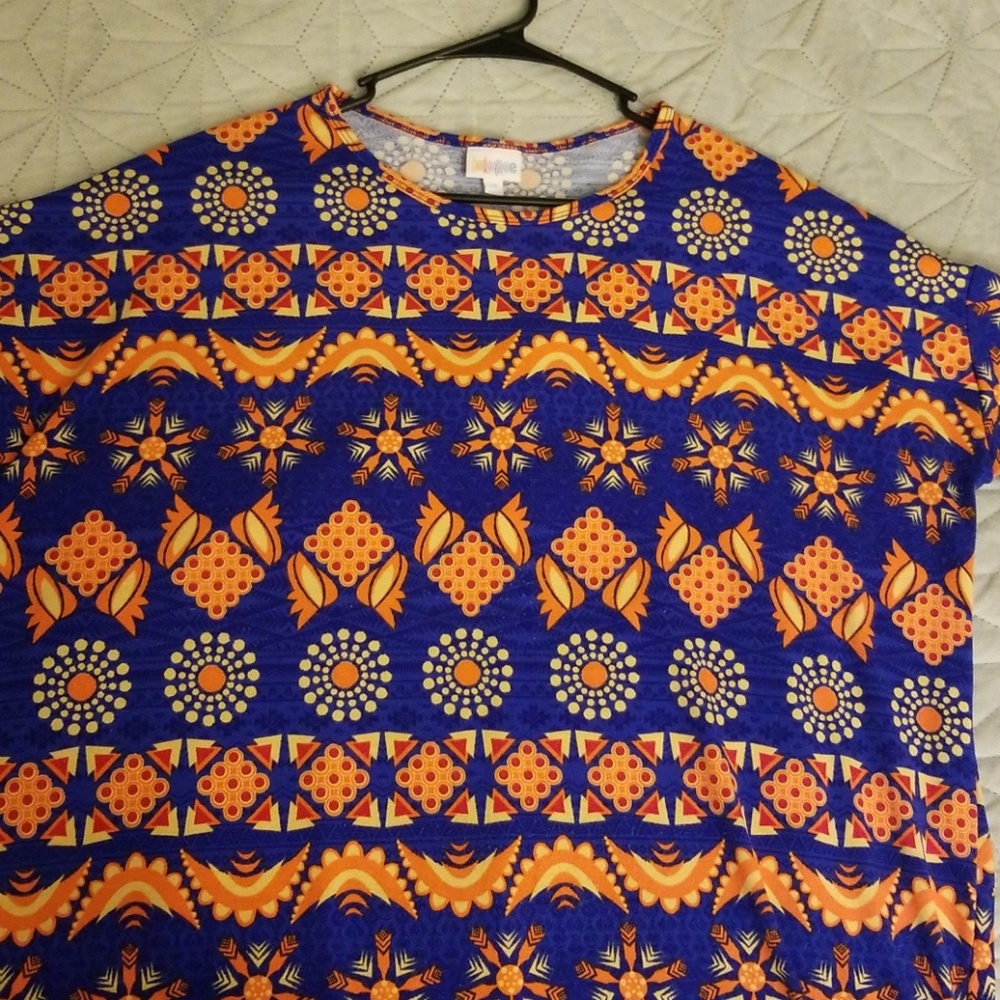 Lularoe multicolored womens top